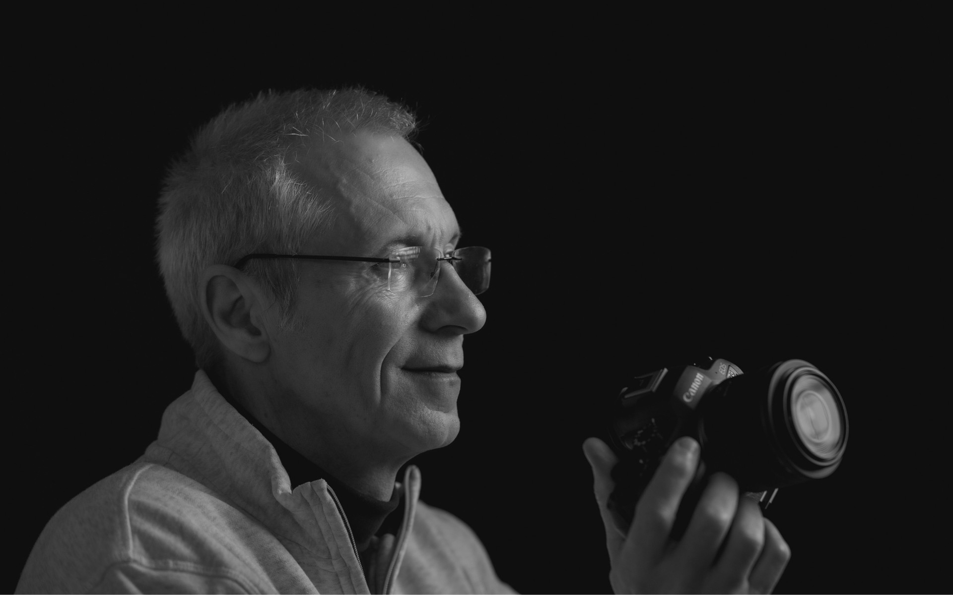 Portrait of photographer